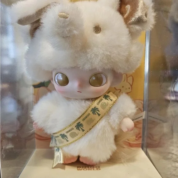 POP MART AUTHENTIC DIMOO ELEPHANT IN MOONLIGHT VINYL PLUSH THAILAND EXCLUSIVE - Picture 1 of 7